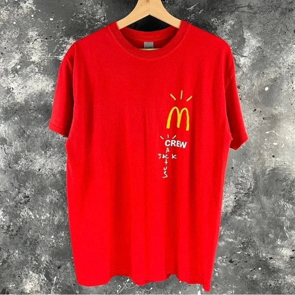 Travis Scott × McDonald's ラガーシャツ Travis Scott × McDonald's ラガーシャツ Travis Scott Cactus Jack